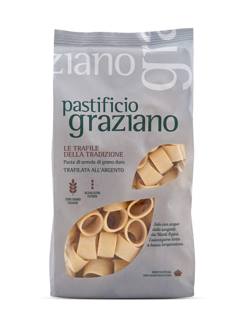 Calamarata liscia trafila in argento