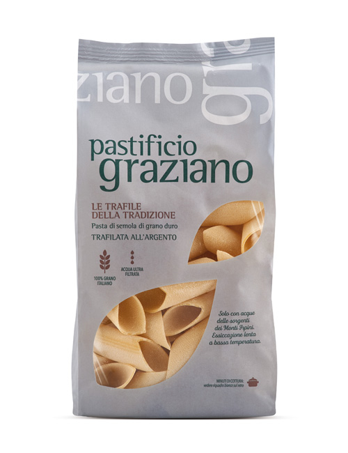 Pennoni lisci trafila in argento