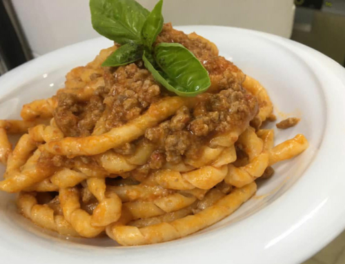 Fusilli avellinesi al ragù di coniglio