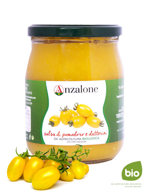 Salsa di datterino giallo Bio